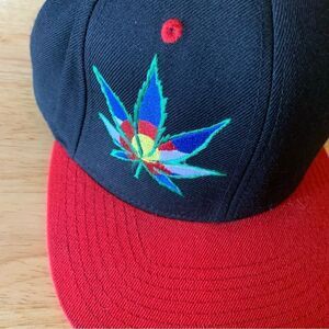 Colorado Logo Marijuana Leaf Snap Back Hat Cap Adjustable OSFA NWOT Perfect